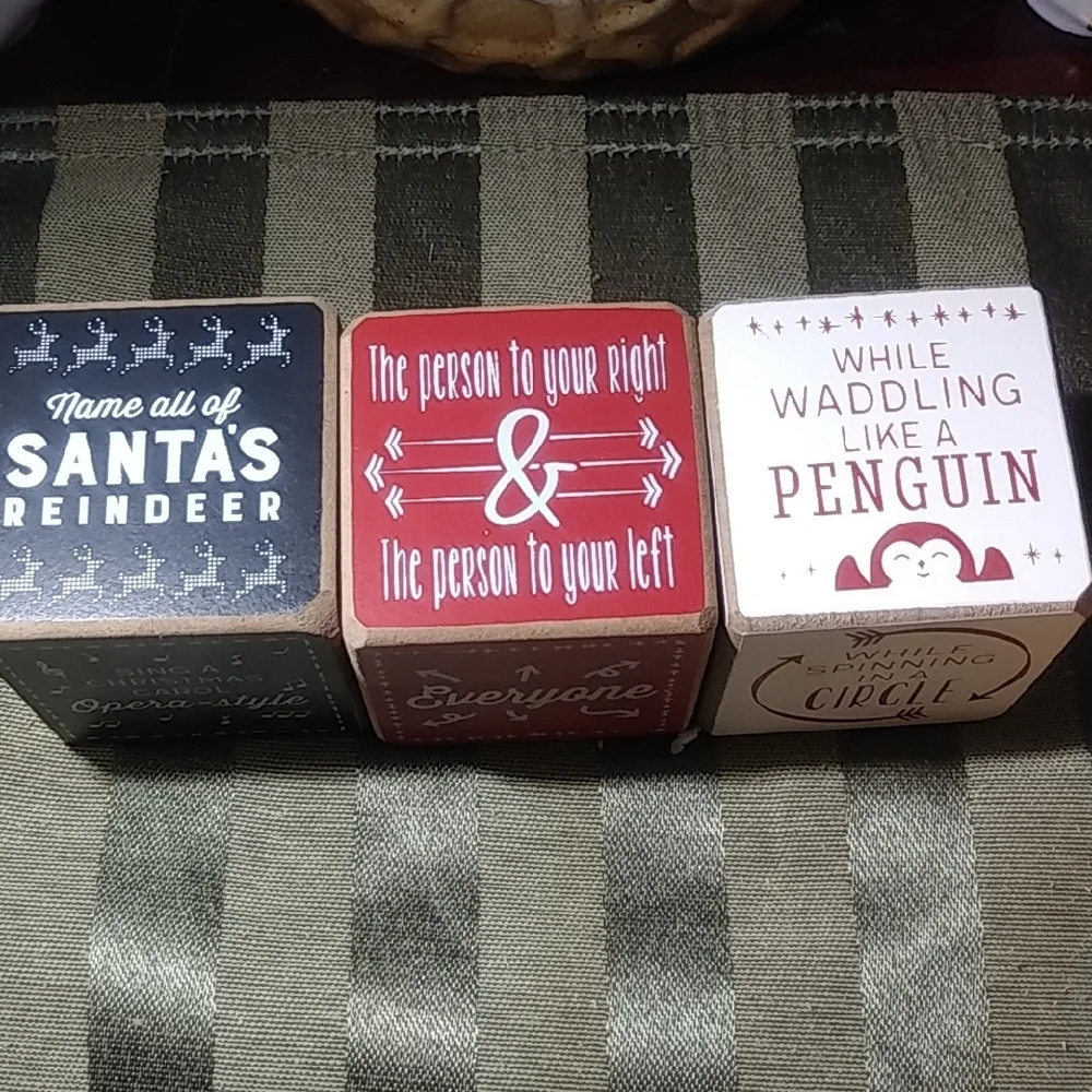 Demdaco Party Starter Dice - Red and White